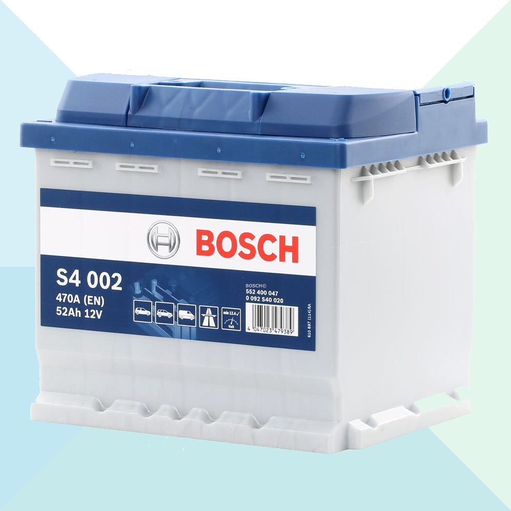 Bosch 0092S40020 Batteria Auto 12V 52Ah 470A B13 Accumulatore piombo-acido (6025471918238)