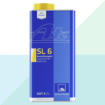 ATE 706402 Liquido Freni Olio Dot 4 SL6 Indicato Abs Ed Esp Freno 03.9901 1 Litro (6015434752158)