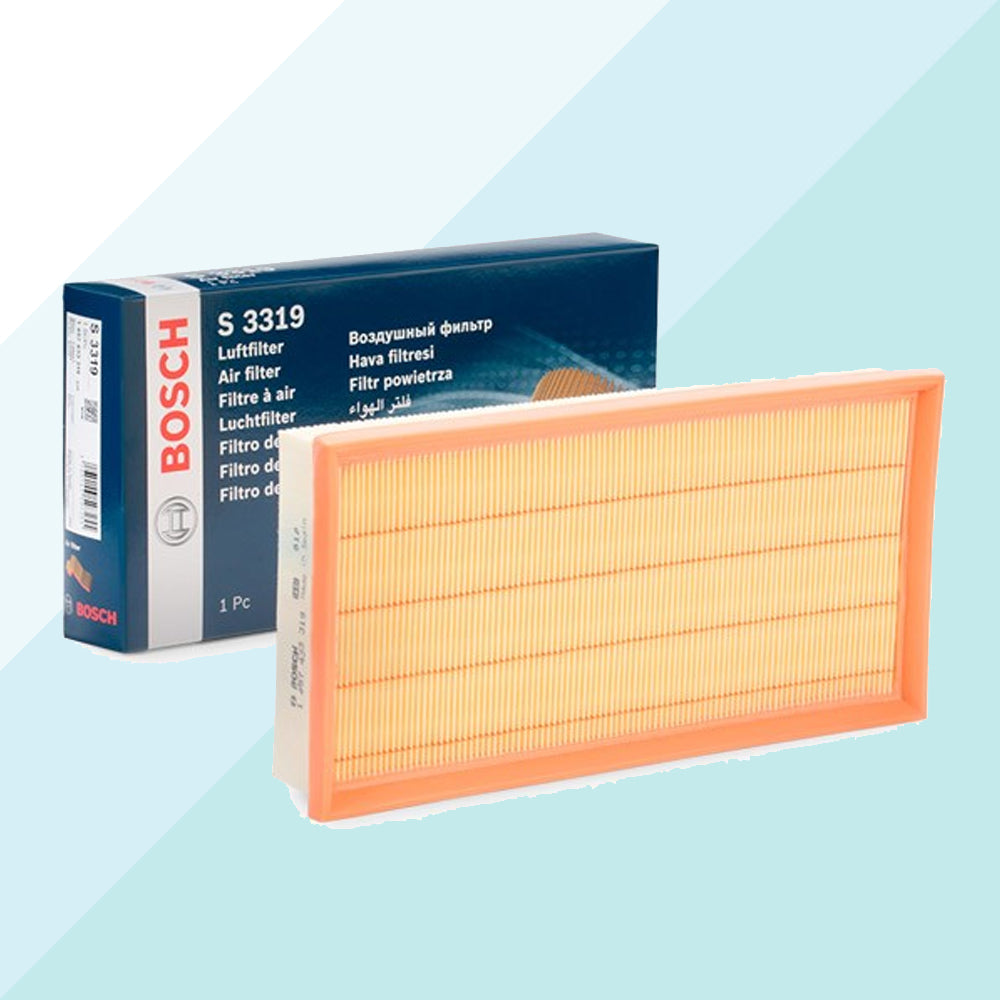 Bosch 1457433319 Filtro Aria Cartuccia Filtro per Seat Skoda Volkswagen (9320251359569)