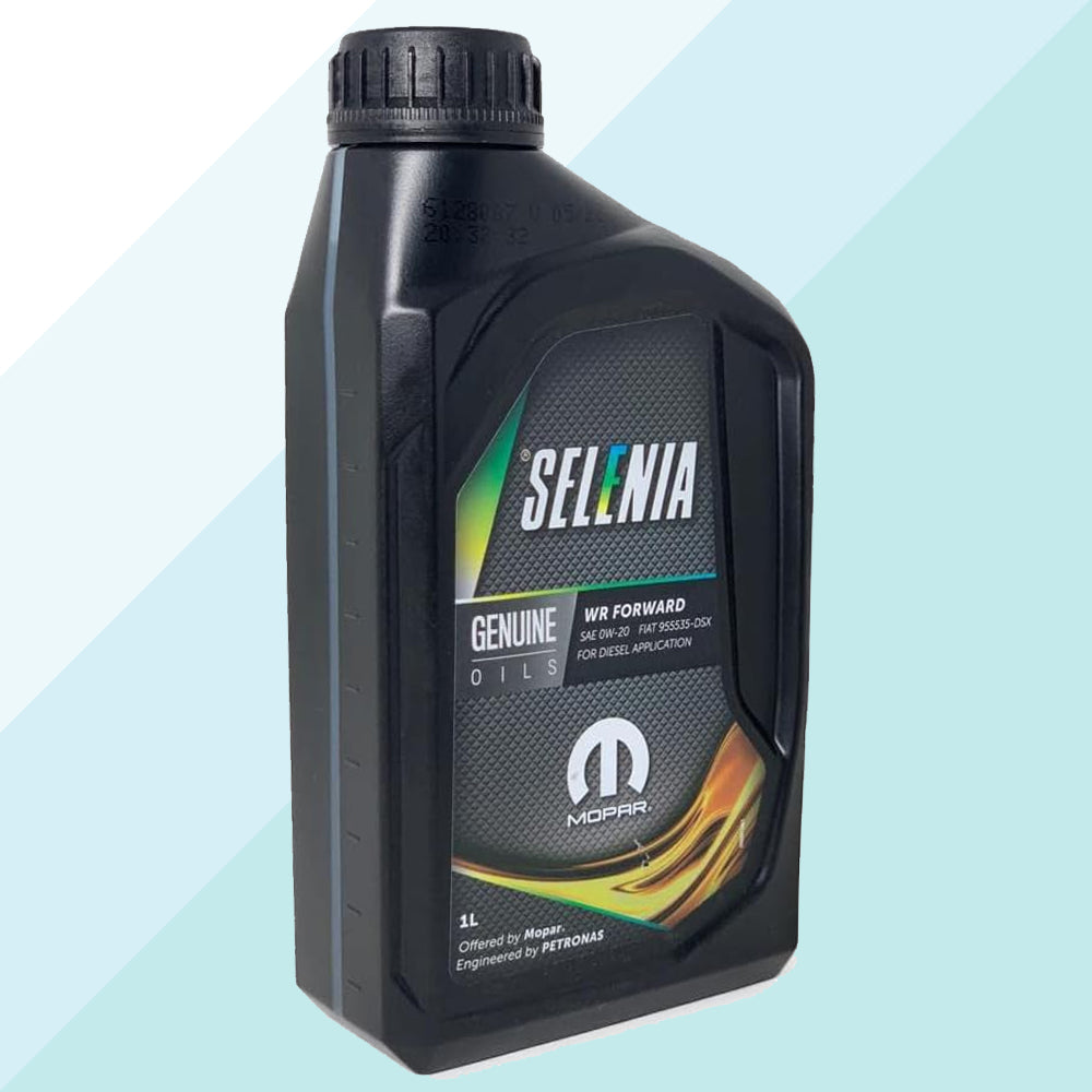 Selenia Olio Motore Originale WR Forward 0W20 C5 Diesel Euro 6 1 Litro 163416F9 (7980008997084)