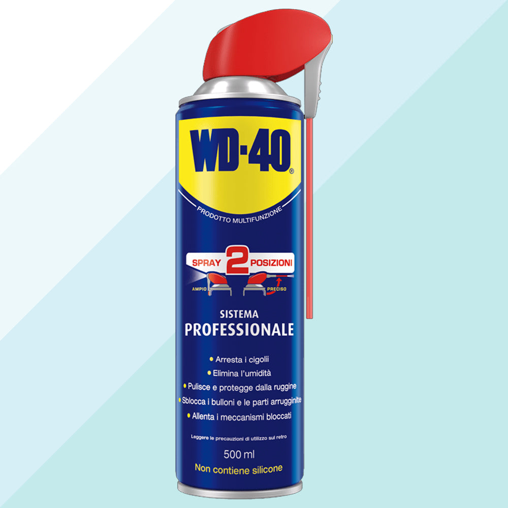 WD-40 Lubrificante Spray Professionale Multiuso con Sistema Doppia Posizione 500 ml (5738409459870) (5795692642462)