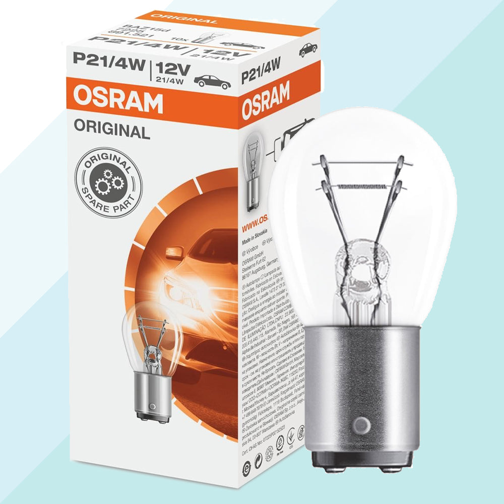 Osram Original Line 7225 P21/4W Lampadina Luce Stop Posteriore 12V 21/4W Auto (9315057140049)