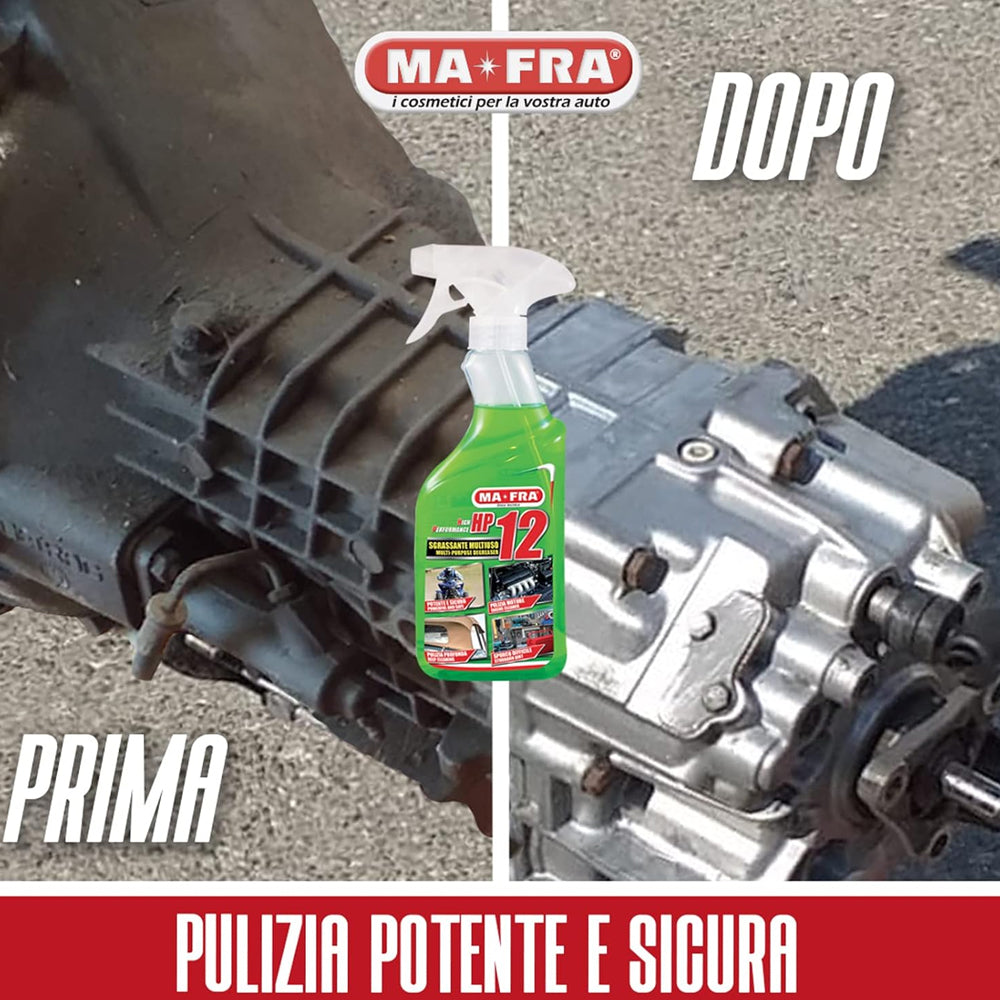 Ma-Fra H0784 HP12 Sgrassatore Universale Multiuso con Formula Attiva Adatto a Tutte le Superfici 500 ml (6044865953950)