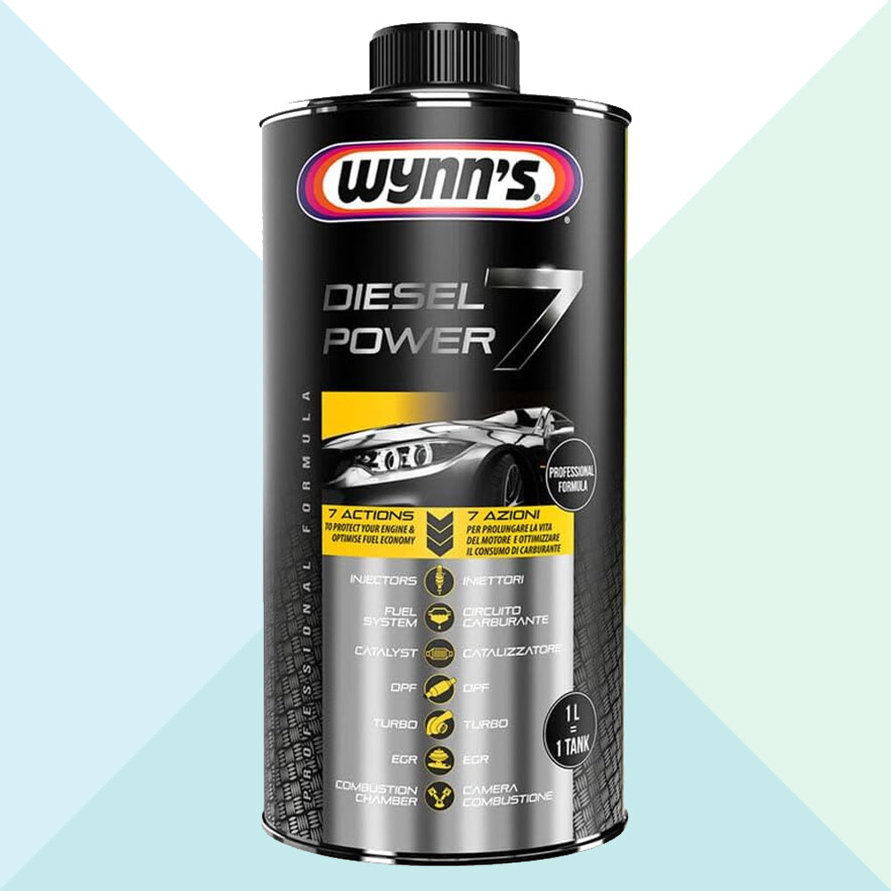 Wynn's W76411 Diesel Power 7 Additivo Carburante Motori Diesel Pulizia Protezione Completa 1 Litro (9237880013137)