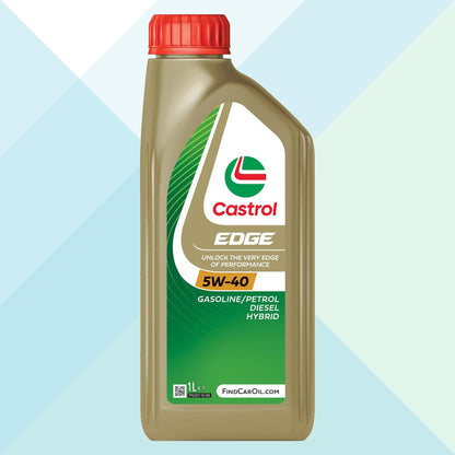 Castrol Edge 15F7D5 Olio Motore Auto Titanium FST 5W40 C3 VW 502 00/ 505 00 1 Litro (9780314177873)