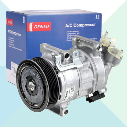 Denso DCP21022 Compressore Climatizzatore Aria Condizionata per Citroen c4 Peugeot 3008 (8955850457425)