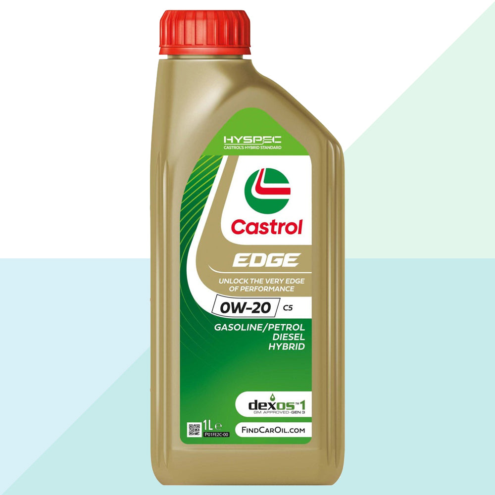 Castrol Edge 15F6E6 Olio Motore Auto Titanium FST 0W20 C5 C6 Opel Fiat 9.55535-GSX 1 Litro (9775093449041)