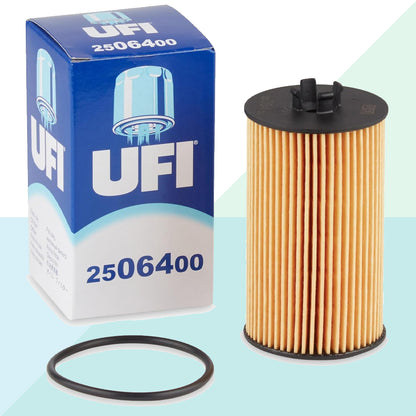 UFI 25.064.00 Filtro Olio Cartridge per Alfa Romeo 159 Fiat Croma II Opel Suzuki (9761153778001)