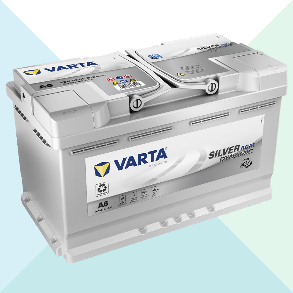 Varta Auto Batteria F21 80 Ah Silver Dynamic AGM Start & Stop 12V 800A (6682113114270)