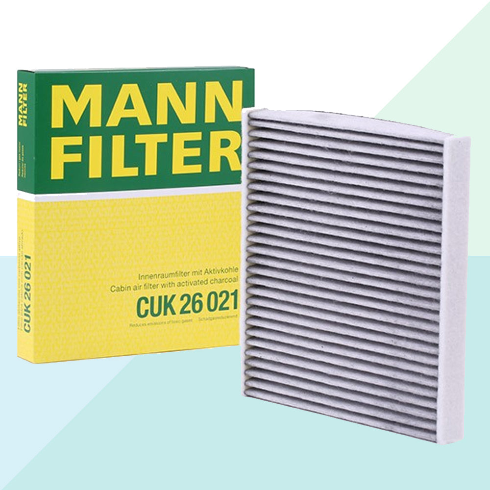 Mann-Filter CUK26021 Filtro Abitacolo Carboni Attivi per Audi Seat Skoda Volkswagen (8896712474961)