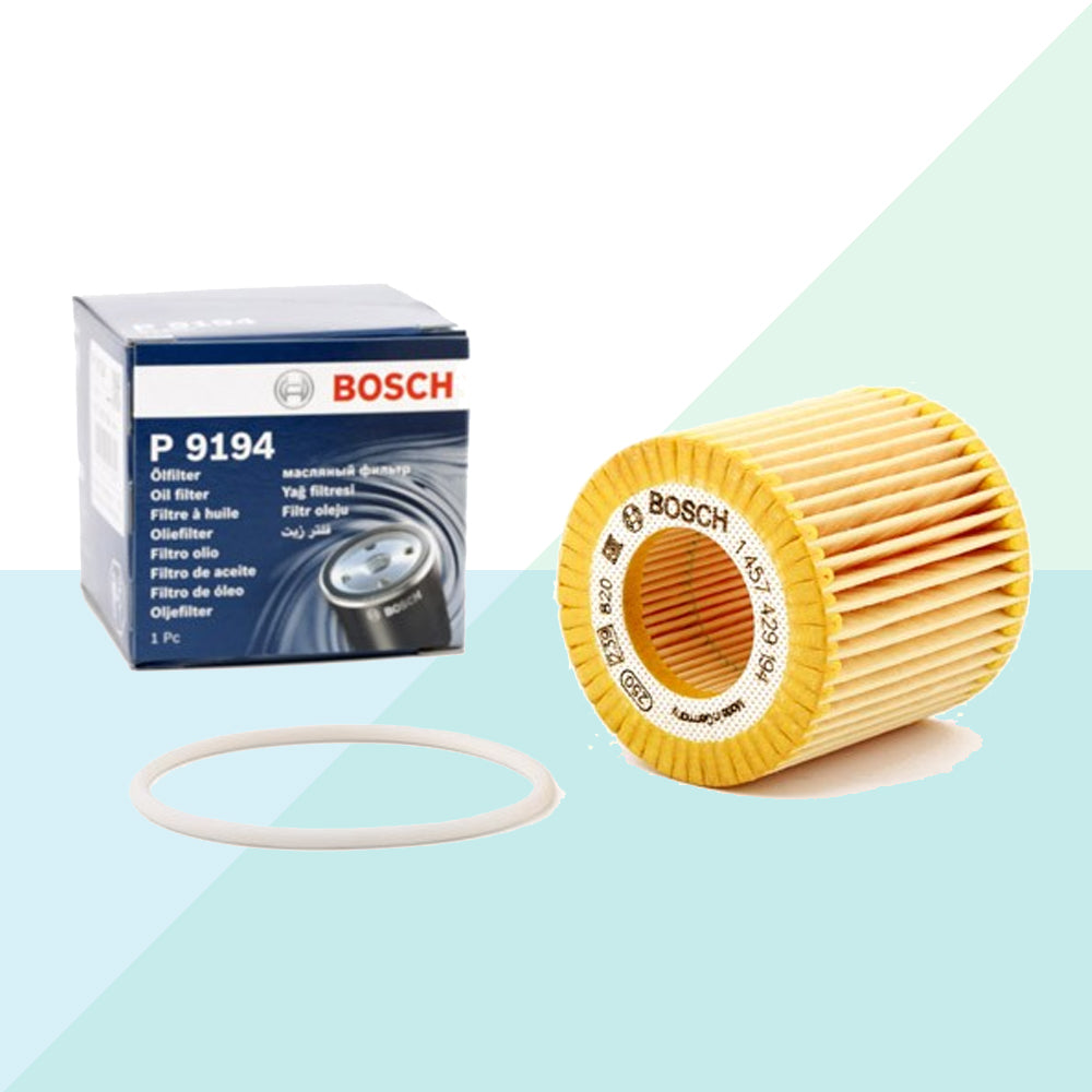 Bosch 1457429194 Filtro Olio Cartuccia Filtro per Seat Skoda Volkswagen (9320266989905)