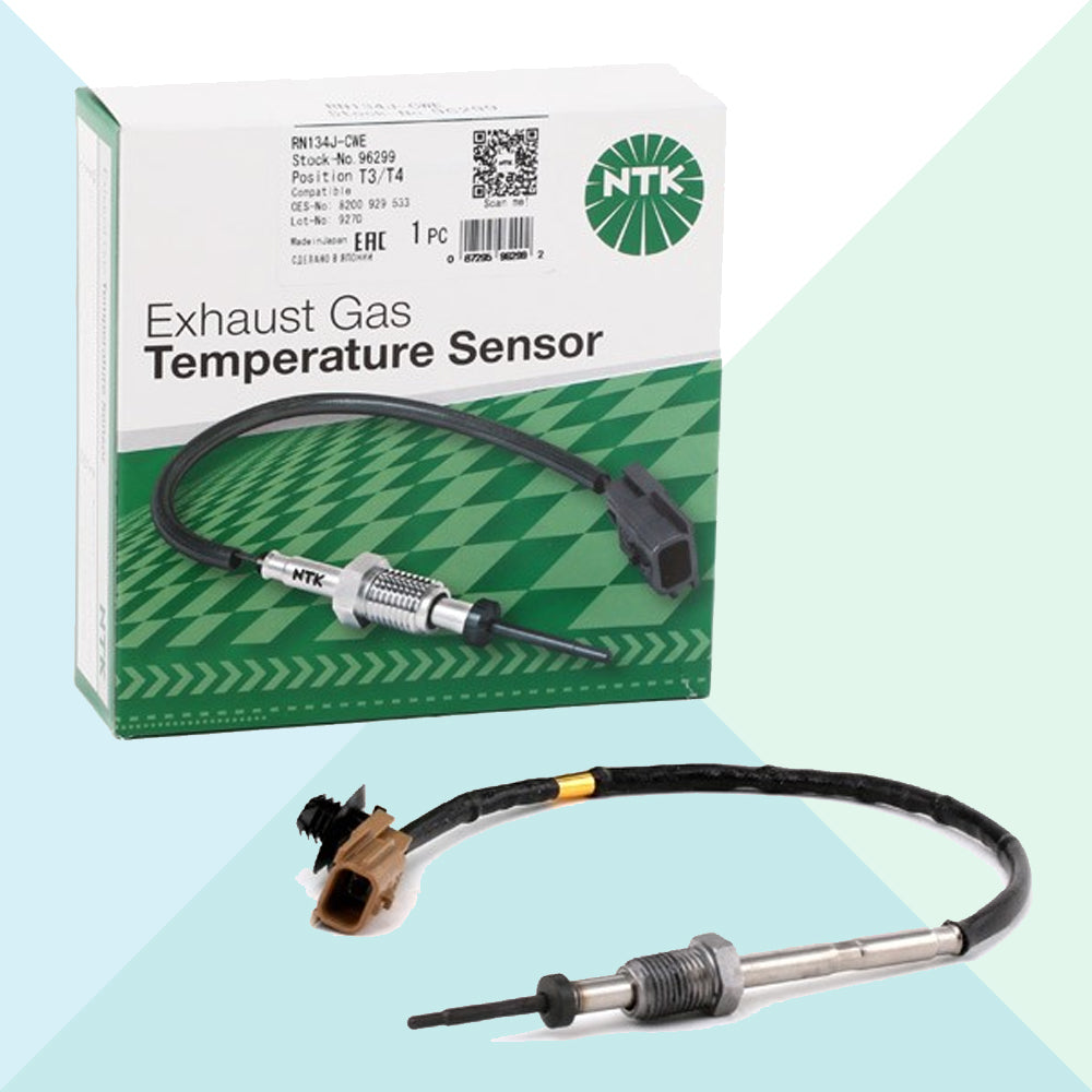 NTK-NGK 96299 Sensore Temperatura Gas Scarico per Renault Renault Motori 1.5 DCI RN134J-CWE (9345283260753)