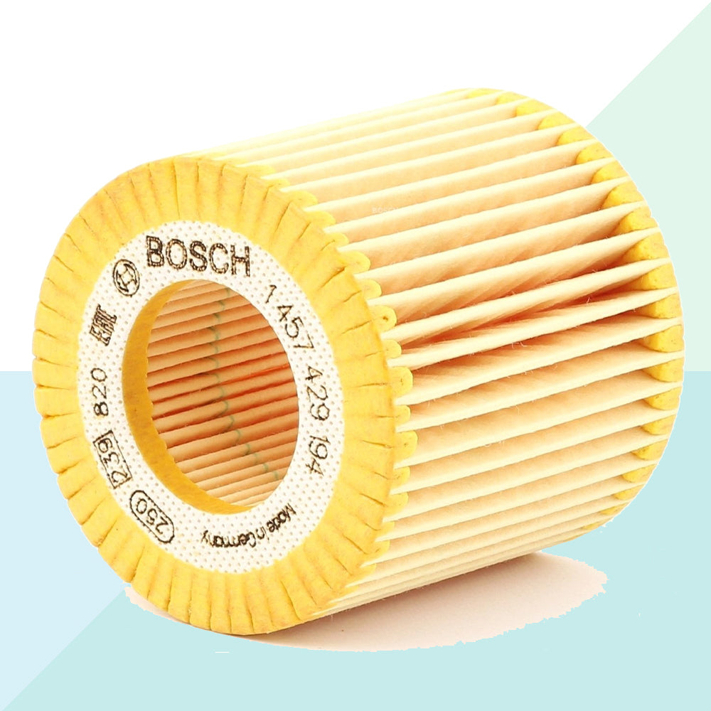 Bosch 1457429194 Filtro Olio Cartuccia Filtro per Seat Skoda Volkswagen (9320266989905)