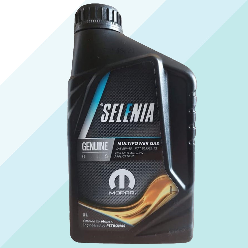 Selenia Olio Motore Originale Multipower Gas 5W40 C3 Pure Energy Metano 1 Litro 14161639 (6015704203422)