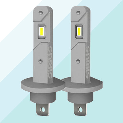 Sirius Coppia Lampade LED H1 12V Canbus Auto Moto 6300K XLH1SHORT (8703996952913)