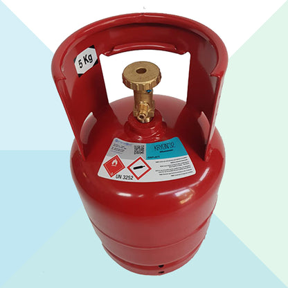 Kryon Bombola Gas Kryon R32 5 KG / 7 LT Refrigerante Climatizzatori Residenziali R32-7LT (8995431481681)