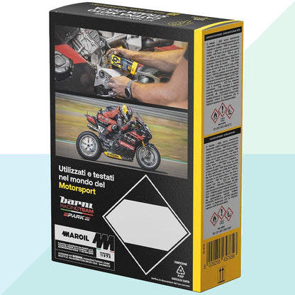 Bardahl K9 657060 Kit Speciale Manutenzione Catena Moto Strada Pista Lubrificante Pulitore e Spazzola (8872466874705)