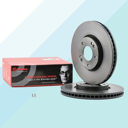 Brembo Coppia Dischi Freno Coated Disc Line Anteriori 09.A532.11 (5901466370206)