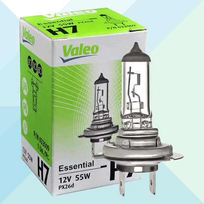 Promo Pack Kit 10 Pezzi Lampade Lampadine H7 Valeo Essential 032009 12V 55W (8829457891665)