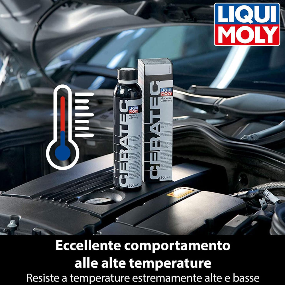 Ceratec 3721 Liqui Moly Trattamento Ceramico Antiattrito Antiusura per Motori 300ml (7616760742108)