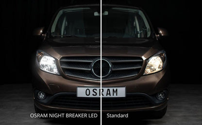 Osram Night Breaker 64210DWNBSM-2HB Coppia Lampadine Led H7 +330% Omologate su Strada Auto (9855298765137)