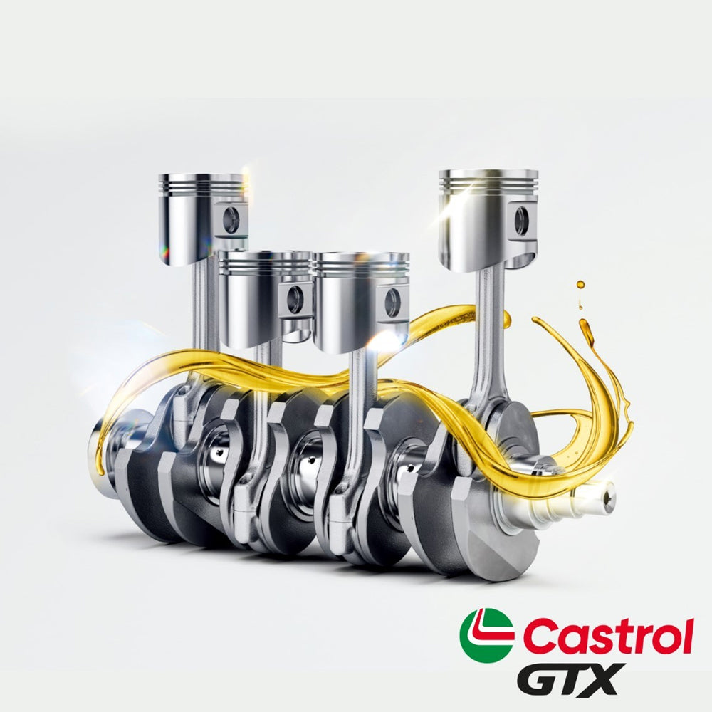 Castrol GTX 15F8FE Olio Motore Auto 10W40 A3/B4 Renault OEM RN RN0700 / RN0710 1 Litro (9786528104785)