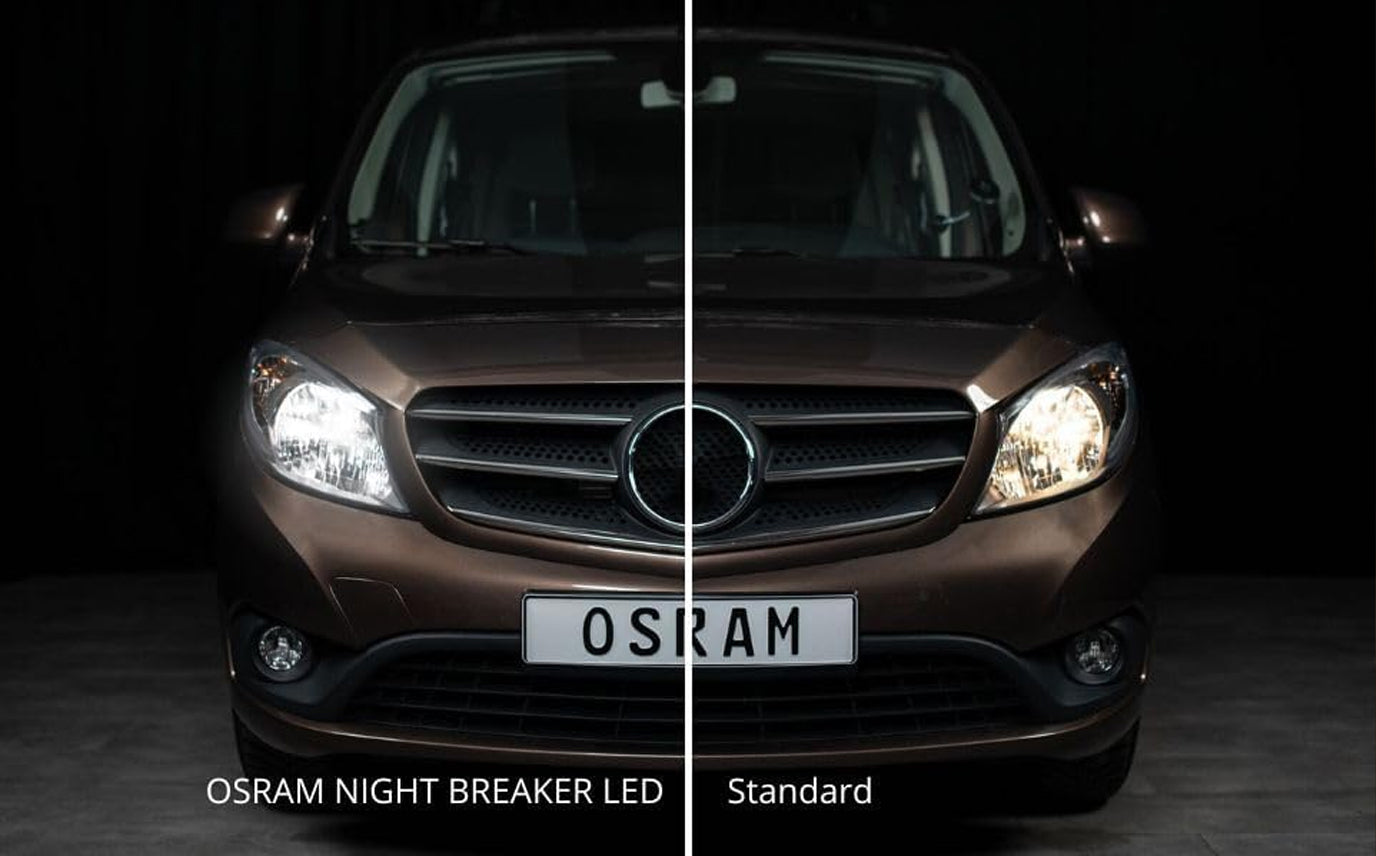 Osram Night Breaker 64193DWNBSM-2HB Coppia Lampadine Led H4 +330% Omologate su Strada Auto (9855391105361)