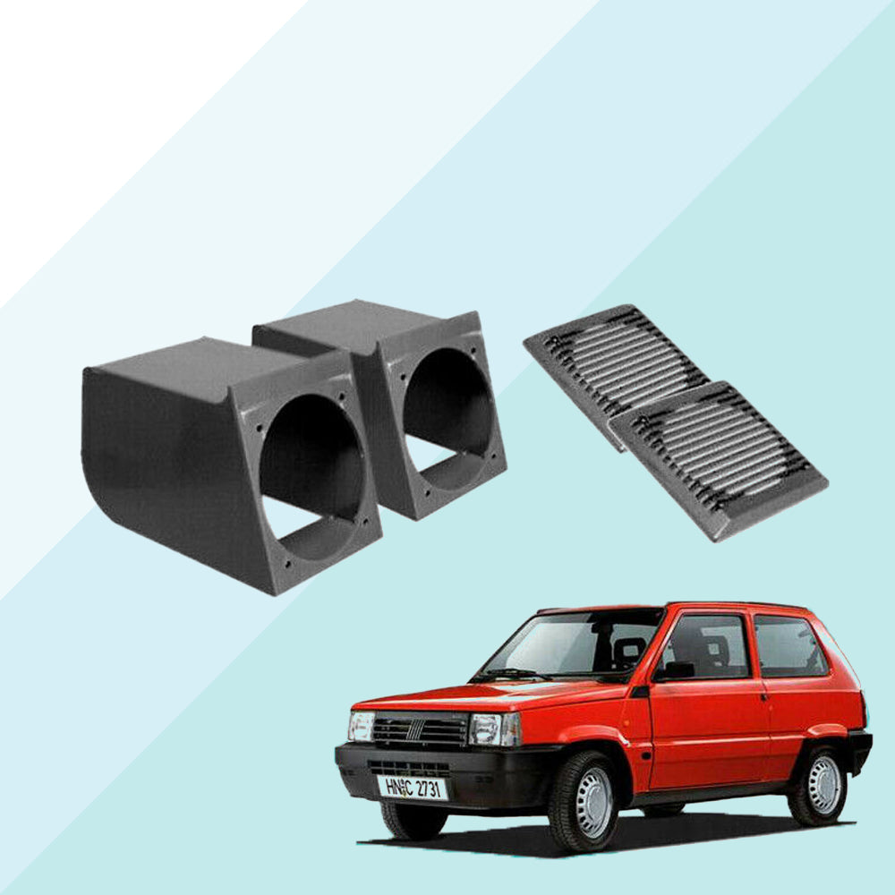 Box Supporti E Griglie per FIAT PANDA dal 1986 fino al 2003 Colore Nero 012072N (6044803465374)