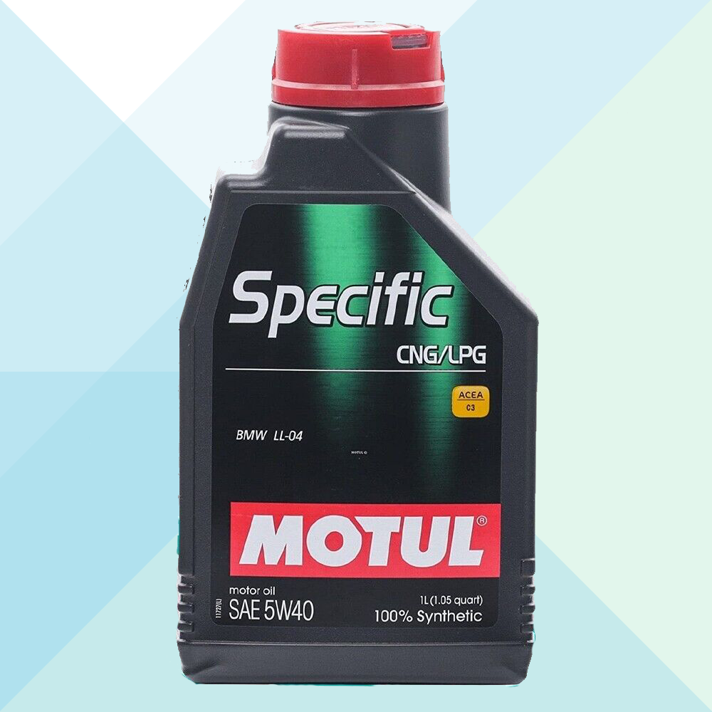 Motul Olio Motore Specific 5W40 Gas CNG/LPG Acea C3 BMW LL04 100% Sintetico 1lt 101717 (7718934249692)