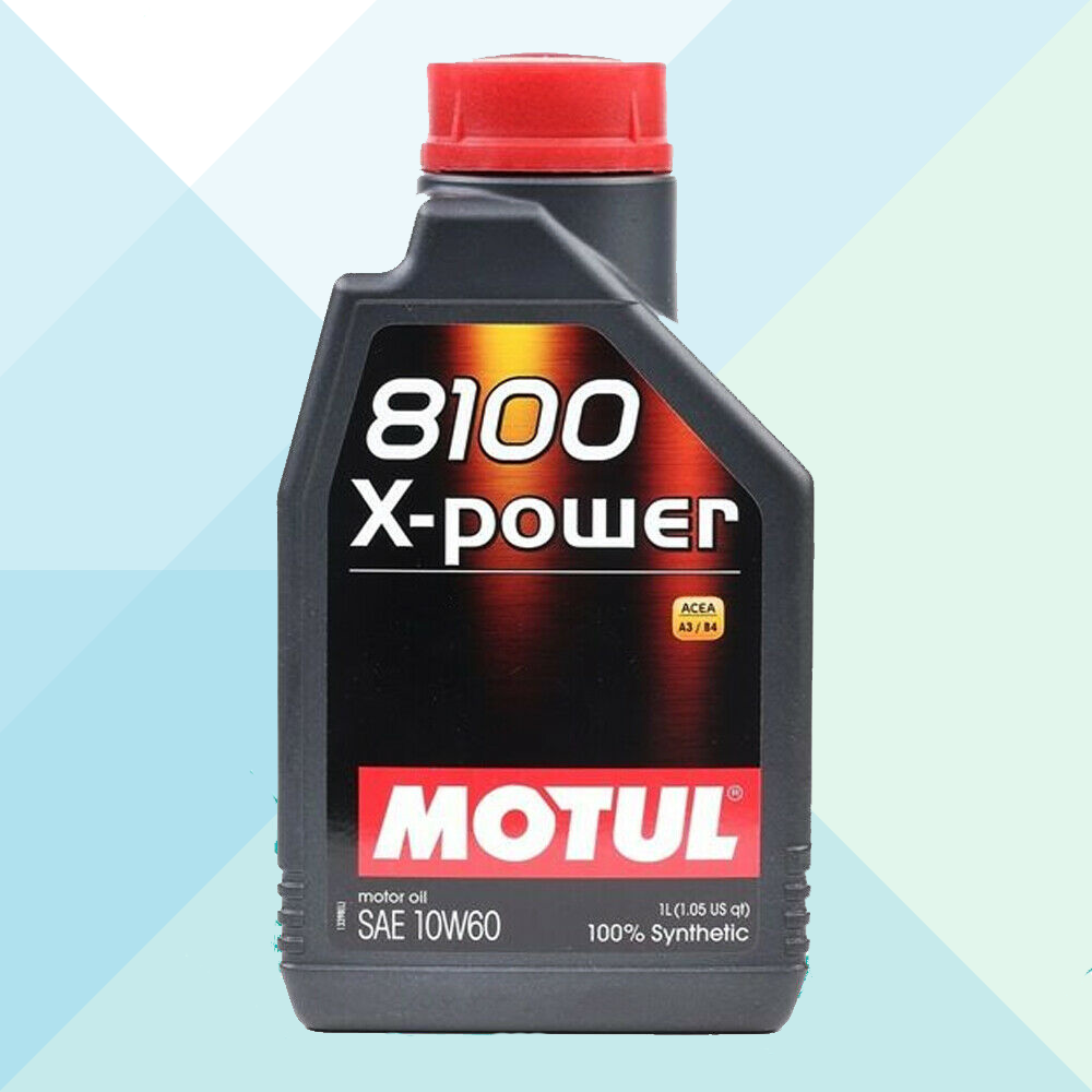 Motul Olio Motore 8100 X-Power 10W60 Acea A3 B4 API SN 100% Sintetico 1 Litro 106142 (7638427566300)