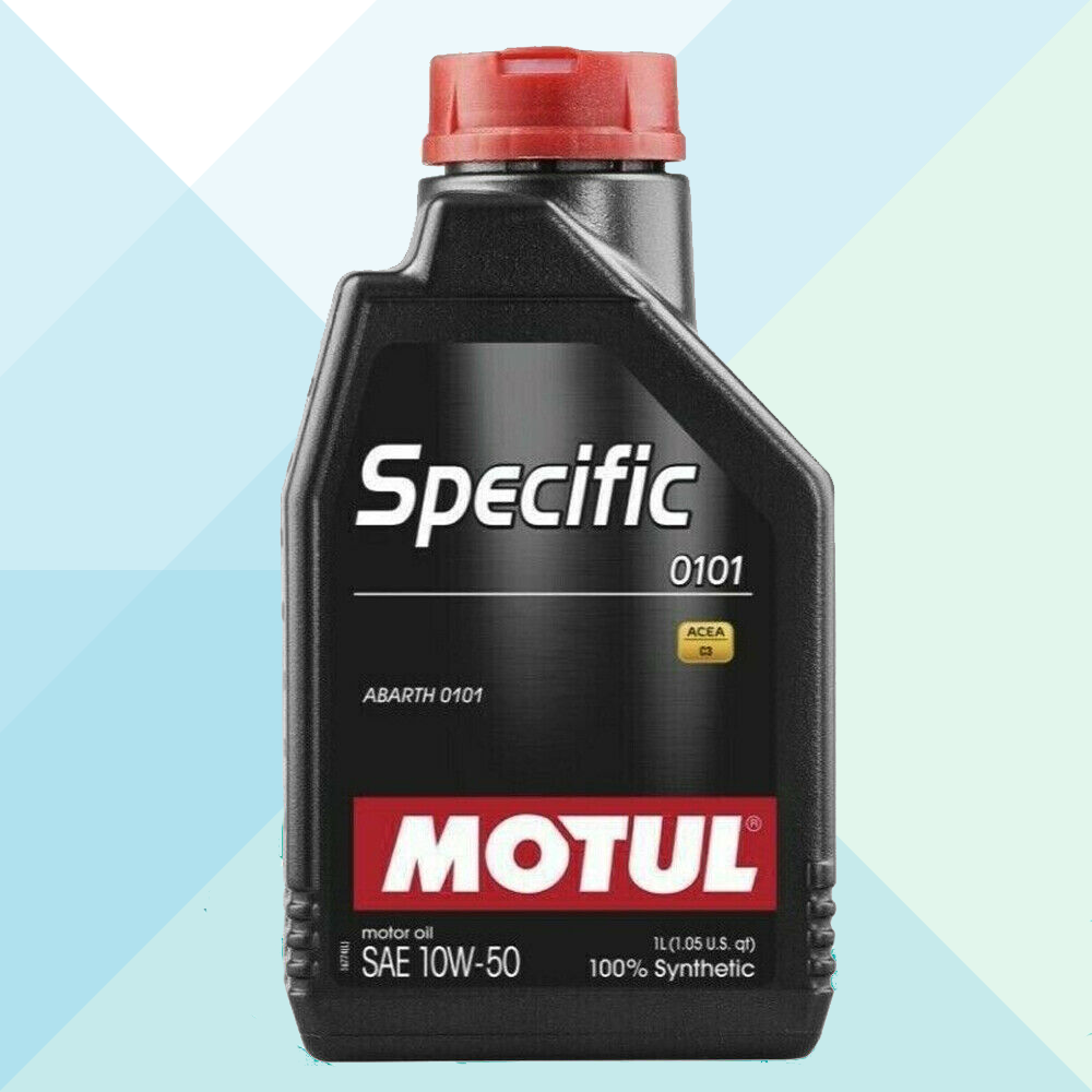 Motul Olio Motore Specific 10W50 Abarth 0101 Acea C3 Api SN 100% Sintetico 1lt 110282 (7639658070236)