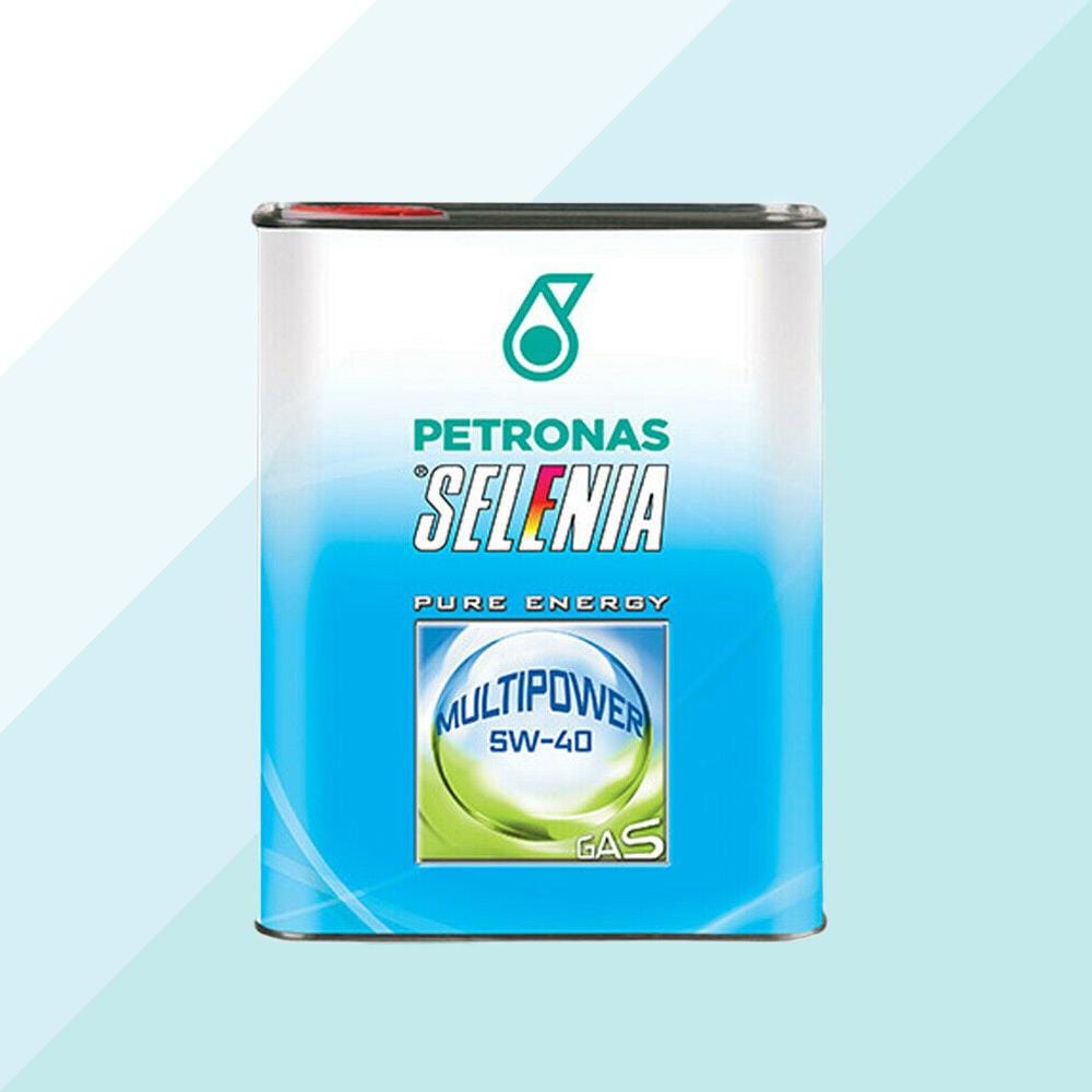 Selenia Olio Motore Originale 5W40 Multipower Gas Pure Energy Metano  1 Litro 14161639 (6015704203422)