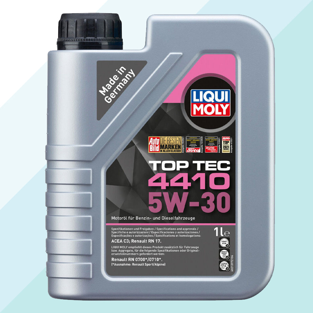 Liqui Moly 21402 Olio Motore Auto Top Tec 4410 5W30 Acea C3 Renault RN17 1 Litro (7878606815452)