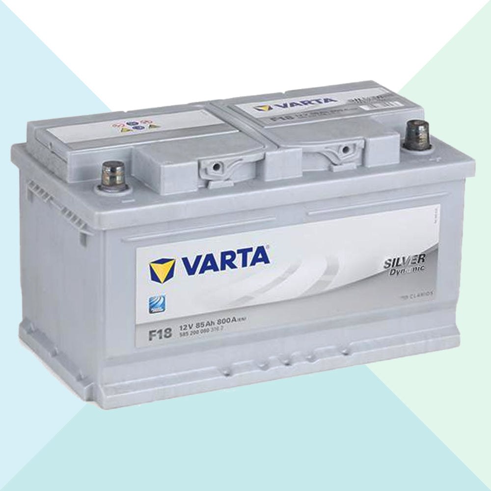 Varta Auto Batteria F18 85 Ah Silver Dynamic AGM Start & Stop 12V 800A 585200080 (7968916504796)