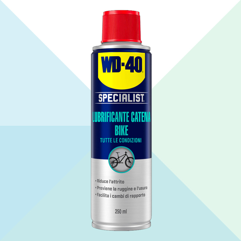 WD-40 Bike Lubrificante Catena Bici Bike Tutte le Condizioni al PTFE 250ml (7850769940700)