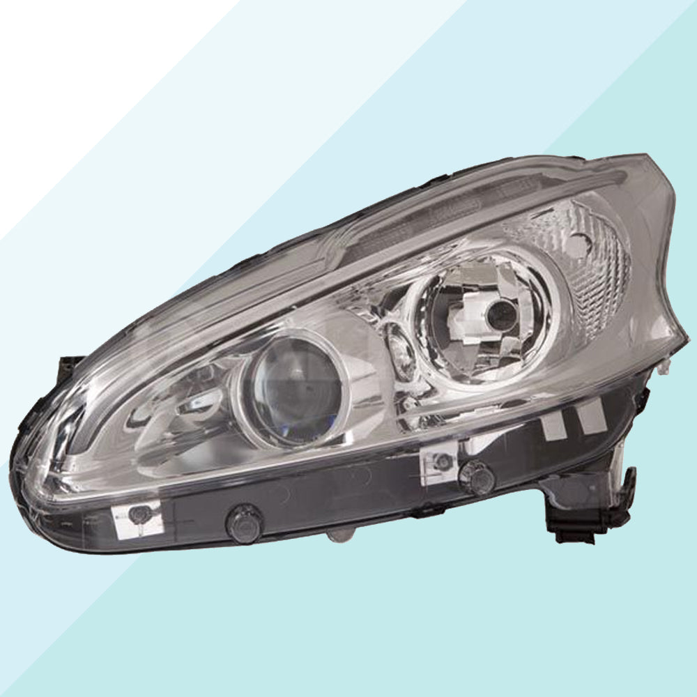 Valeo Faro Fanale Anteriore Peugeot 208 Lato Sinistro Alogeno Led 044748 (7919583527132)