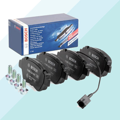 Bosch Kit Pastiglie Freno Assale Anteriore con Segnalatore Usura 0986424597 (6578101944478)