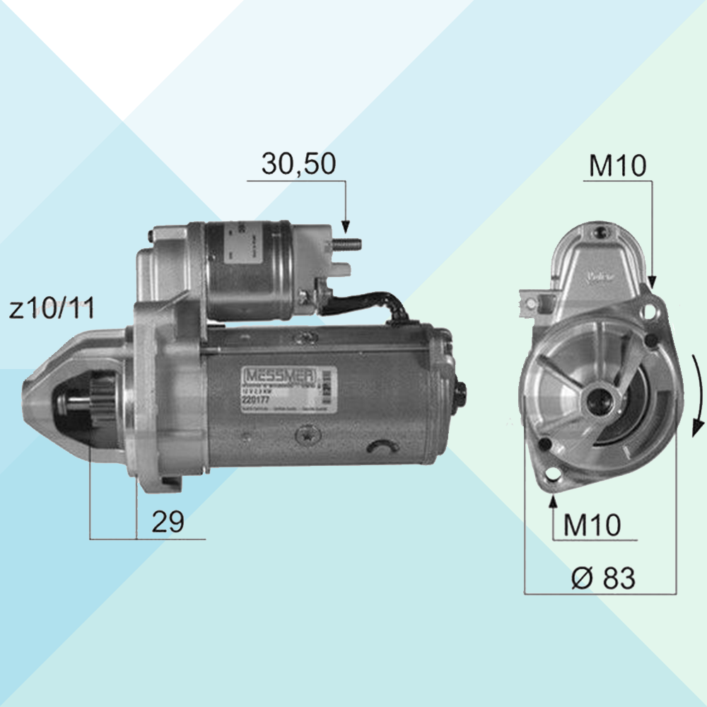 Era Motorino D'Avviamento 220177A (7491259990236)