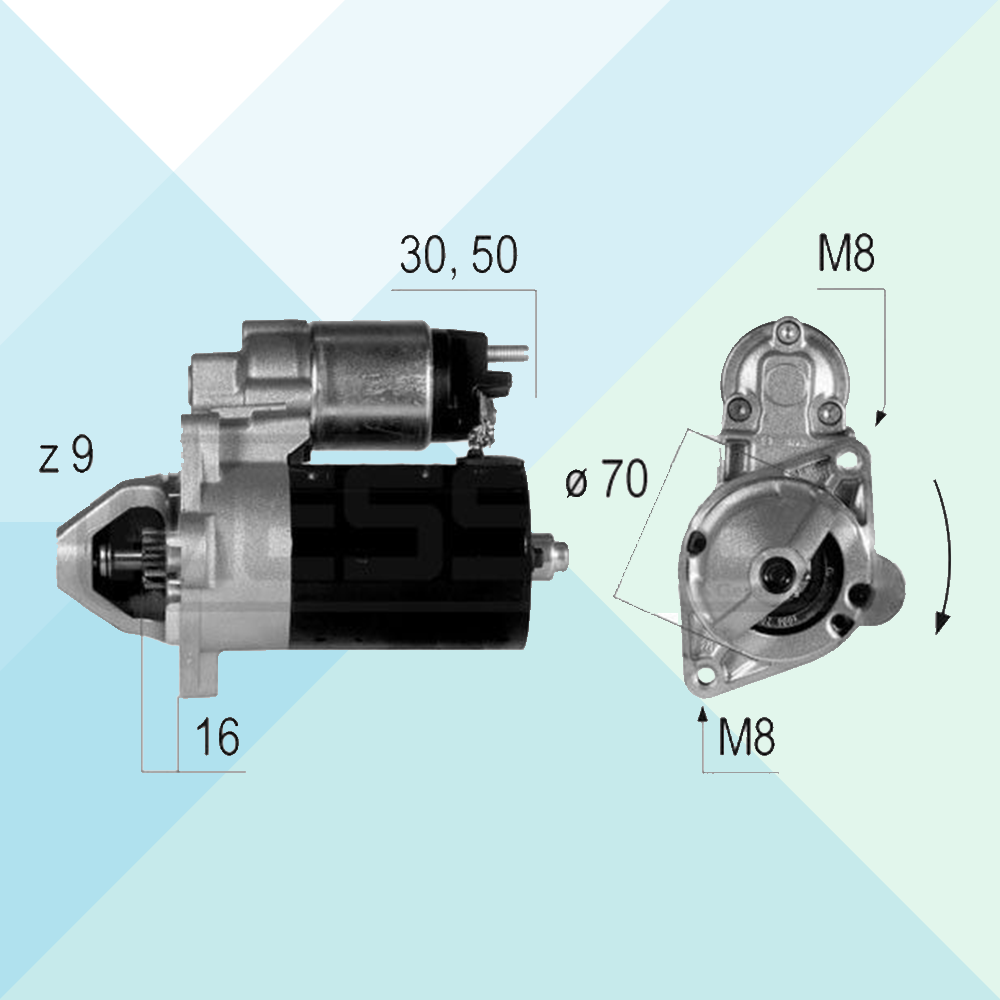 Era Motorino d'Avviamento 220214A (6607247016094)