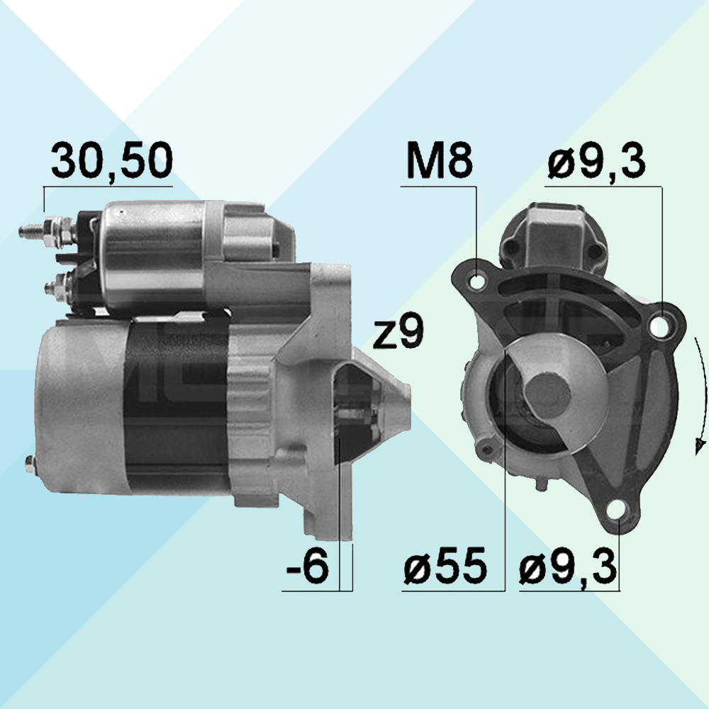 Era Motorino D'Avviamento 220392A (7457750515932)