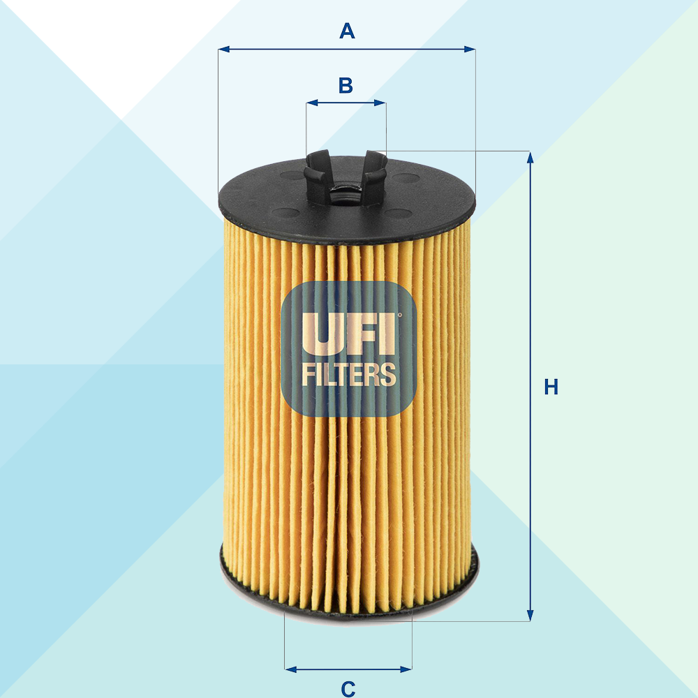 Ufi Filtro Olio Opel Agila A Corsa C D Astra G H Meriva Tigra 25.012.00 (7841825226972)