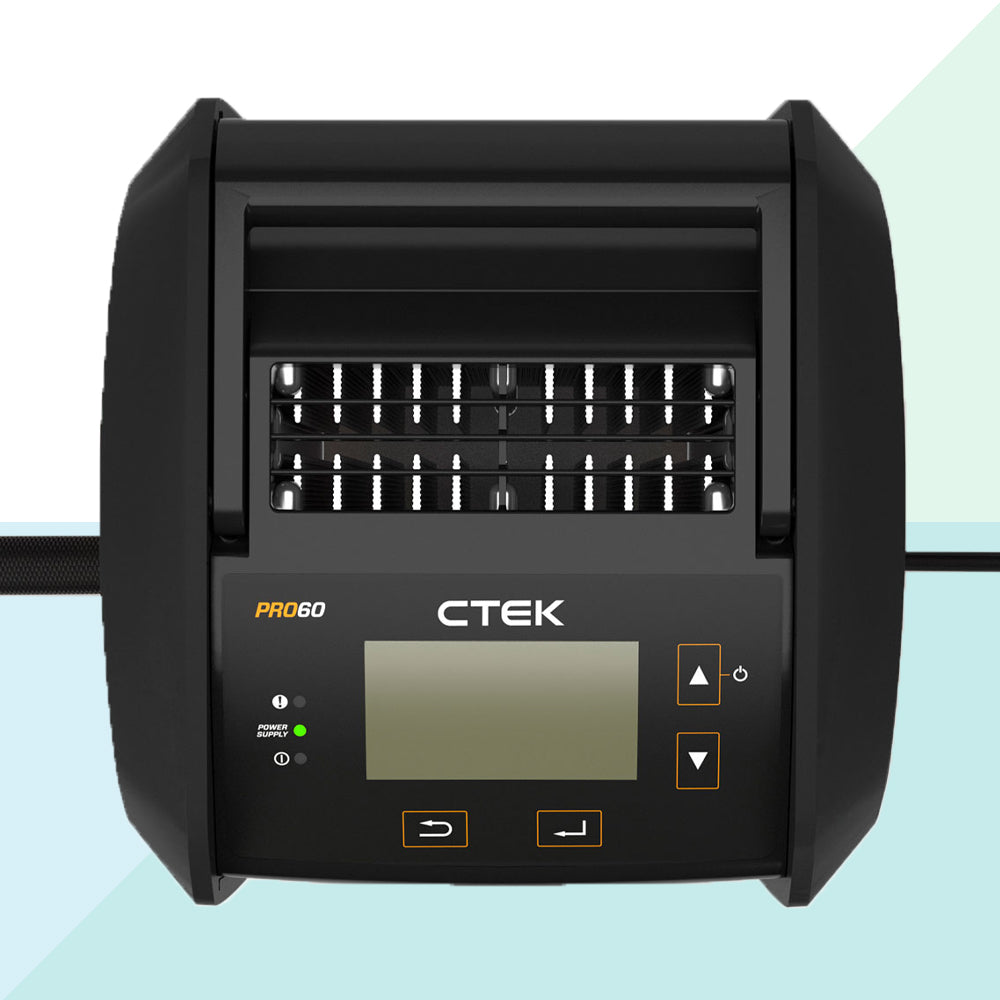 Ctek PRO60 Caricabatterie 12V 60AH Attrezzatura Professionale per Officine (7970385232092)