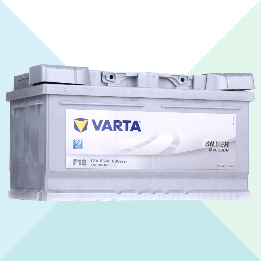 Varta Auto Batteria F18 85 Ah Silver Dynamic AGM Start & Stop 12V 800A 585200080 (7968916504796)