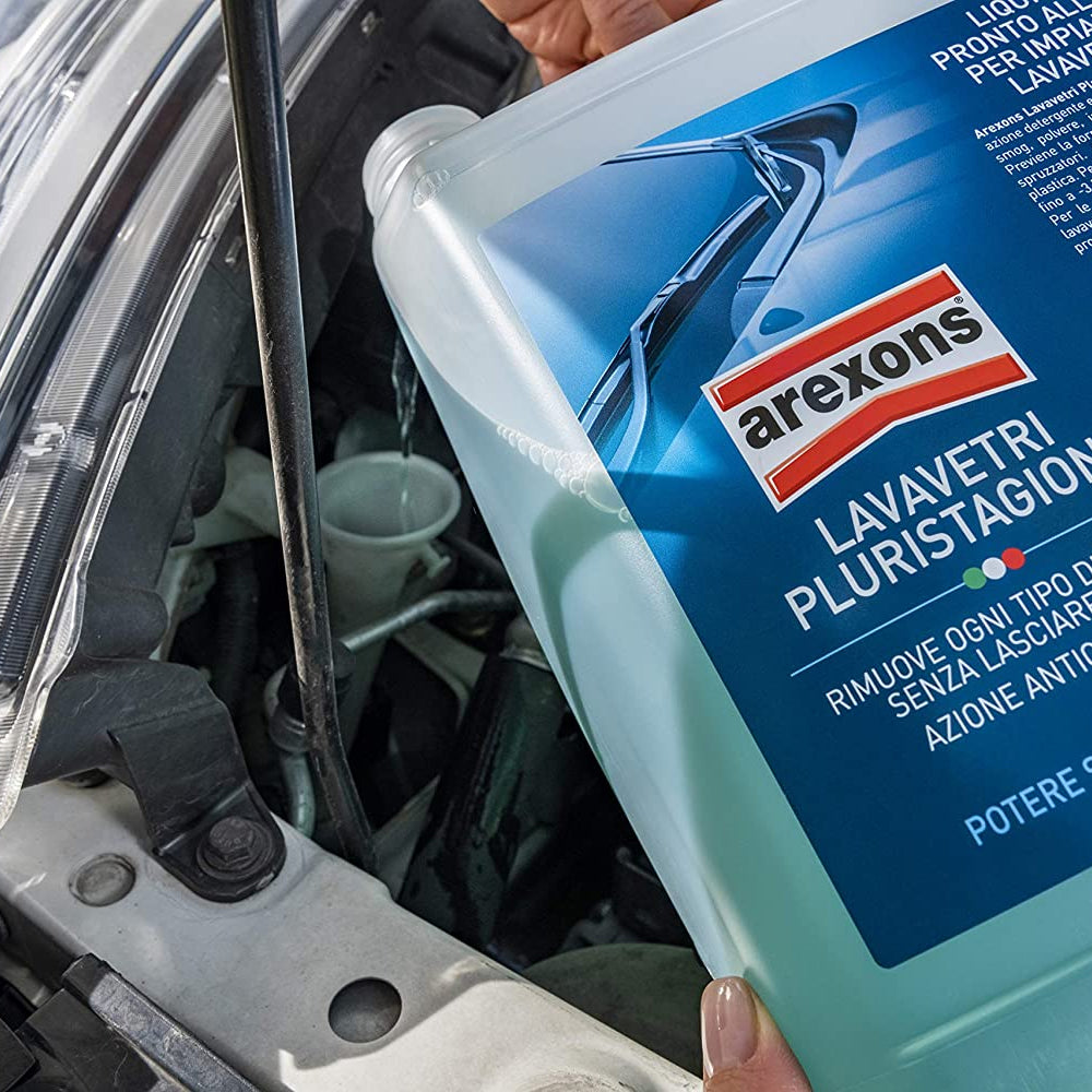 Arexons Liquido Lavavetri Auto 4,5 Litri Pluristagione Sgrassante -3,5C° 8458 (6086398902430)