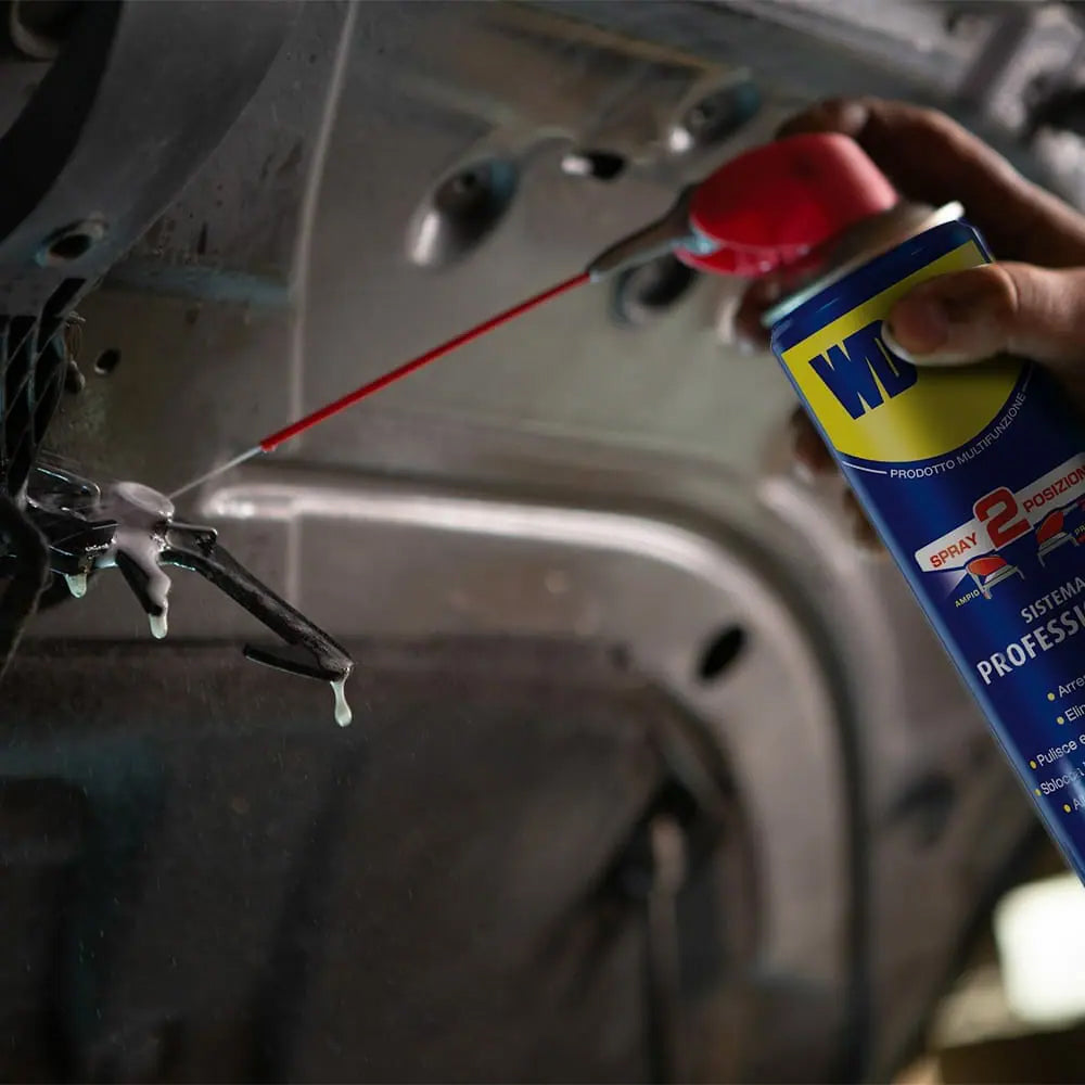 WD-40 Lubrificante Spray Professionale Multiuso con Sistema Doppia Posizione 500 ml (5738409459870)