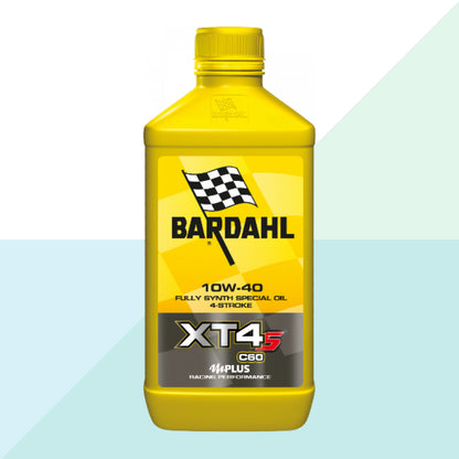 Bardahl 1 Litro Olio Motore Moto 4tl XT4-S XTS C60 10W40 100 % Sintetico New 357041 (6060305055902)