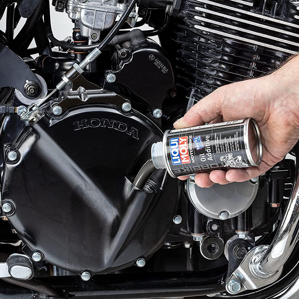 Liqui Moly 21668 Additivo Olio Motorbike Antiusura Antiattrito per Moto 2/4 T (7888192471260)