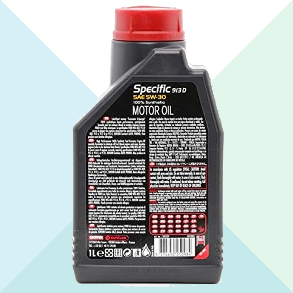 Motul Olio Motore Auto 5W30 Specific Ford WSS-M2C913-D Acea A5/B5 100% Sintetico 1lt 104559 (7786478403804)