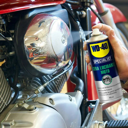 WD-40 Specialist Cera Lucidante Spray Moto 400ml 39809/46 (6044901769374)