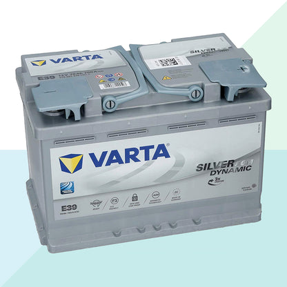 Batteria Auto Varta E39 Silver Dynamic AGM Start & Stop 70 Ah (6669826195614)
